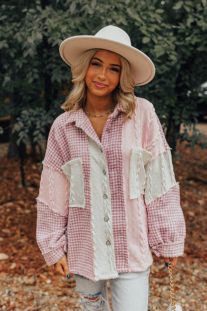 The Pink & Cream Patchwork Jacket