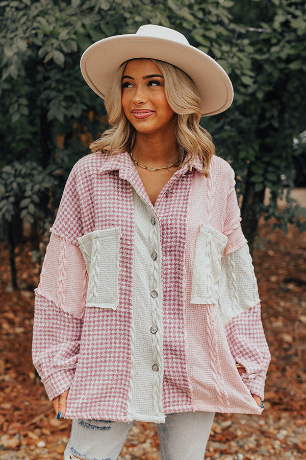 The Pink & Cream Patchwork Jacket